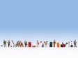 Winter's Day with Accessories -- 6 Figures, Winter Accessories