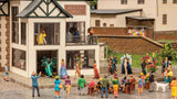 Fashion/Clothing Shop Figure Set -- 5 Figures, Store Displays, Counter-2