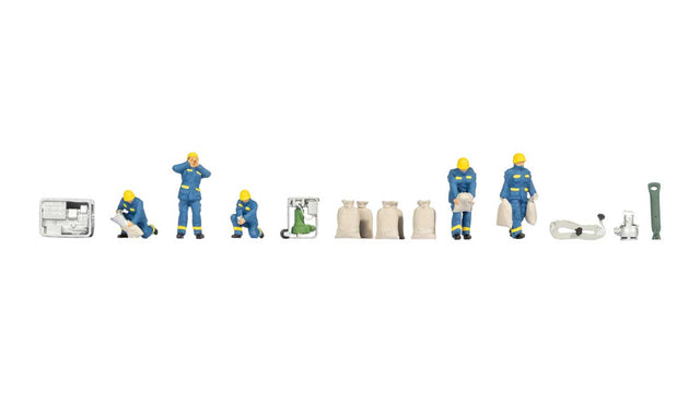 THW Flood Relief Operation -- 5 Figures & Accessories-1