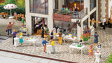 Buffet -- 6 Figures, 2 Service Tables, Serving Cart, 2 Standing Tables-2