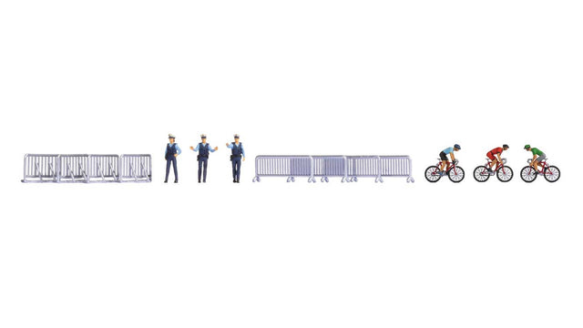 Cycling Race -- 6 Figures & Accessories-1