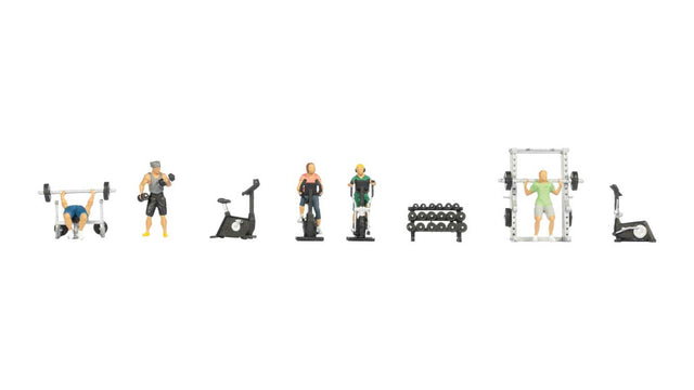 Gym -- 5 Figures & Accessories-1