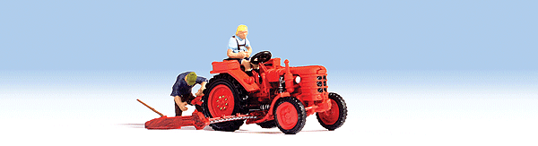 Tractor w/Figures -- Tractor Fahr