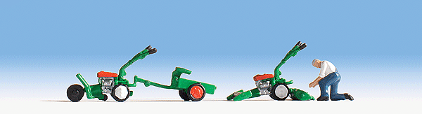 Farm Equipment -- Scythe Mower & Accessory
