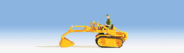 Construction Machinery -- Mini Excavator w/Figure