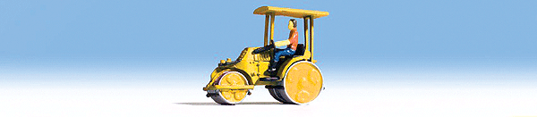 Zettelmeyer Road Roller - Assembled -- Yellow