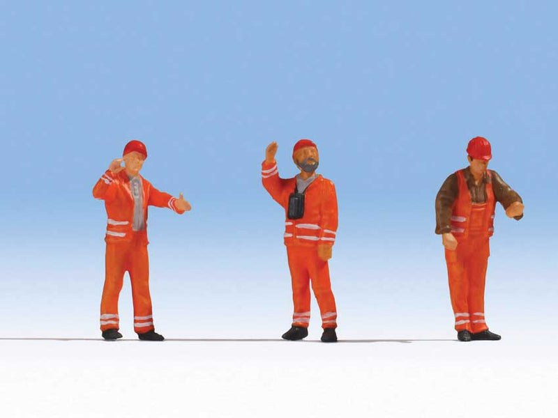 European Switchmen -- Orange Uniforms pkg(3)