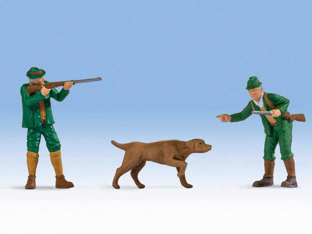 Hunters -- 2 Hunters, 1 Dog