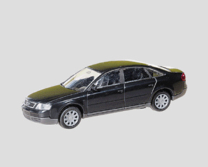 Automobile -- Audi A6 black
