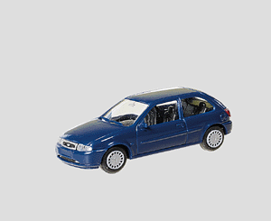 Automobile -- Ford Fiesta blue