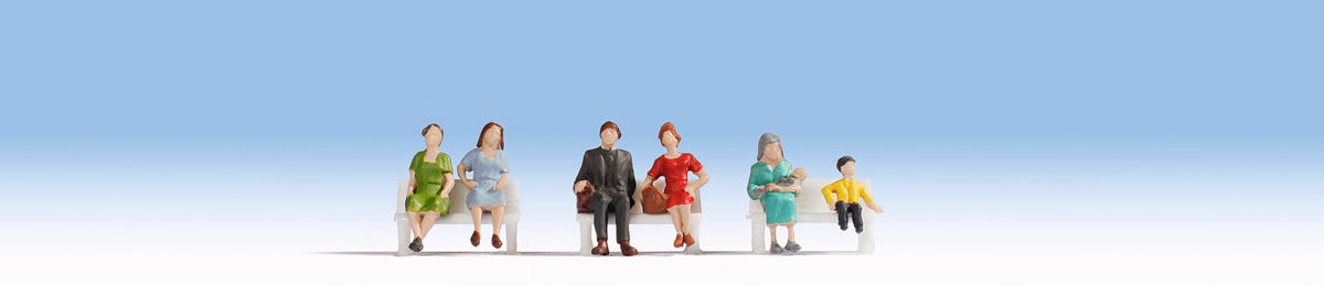Economy Seated People -- Set #2 pkg(6)-2