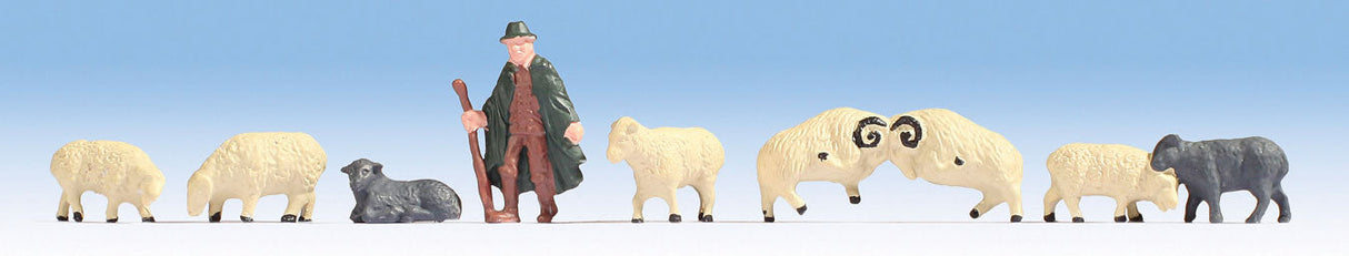Shepherd & Sheep
