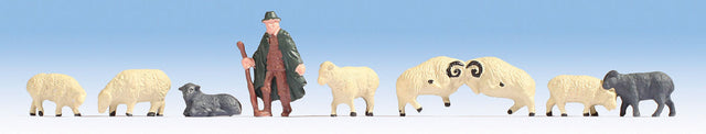 Shepherd & Sheep