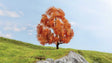 Autumn Maple Tree -- 5-15/16"  15cm Tall