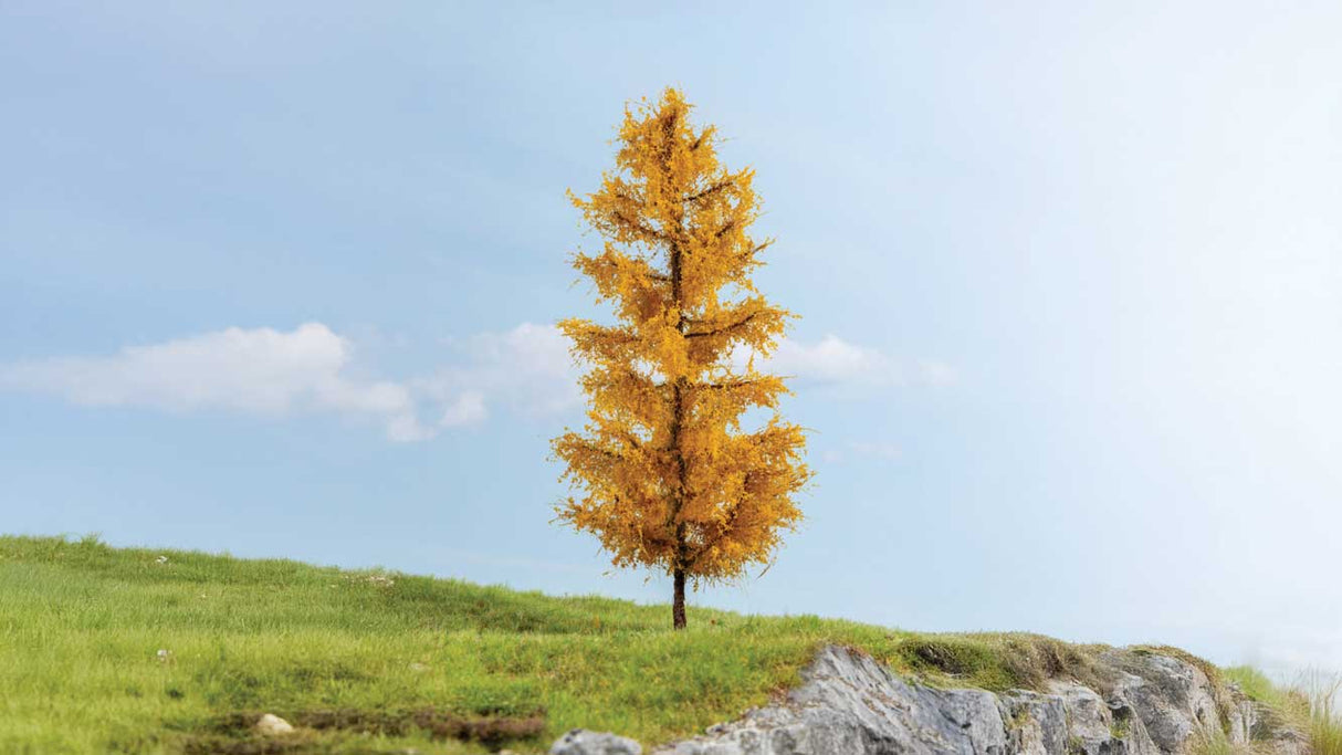 Autumn Larch Tree -- 6-11/16"  17cm Tall