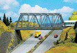 Thru Truss Bridge -- 14 x 2-1/4"  35.6 x 5.7cm