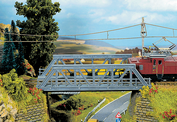 Truss Bridge -- 7 x 2-1/4"  17.8 x 5.7cm