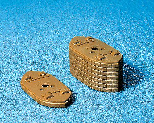 1.5' Bridge Pier pkg(5) -- 1/4"  .5cm