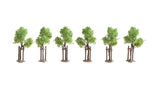 Young Trees w/Supports -- 4cm Tall 1-9/16" pkg(6)-2
