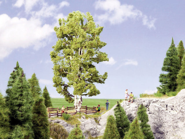Double-Trunk Birch Tree -- 7-1/2"  19cm Tall