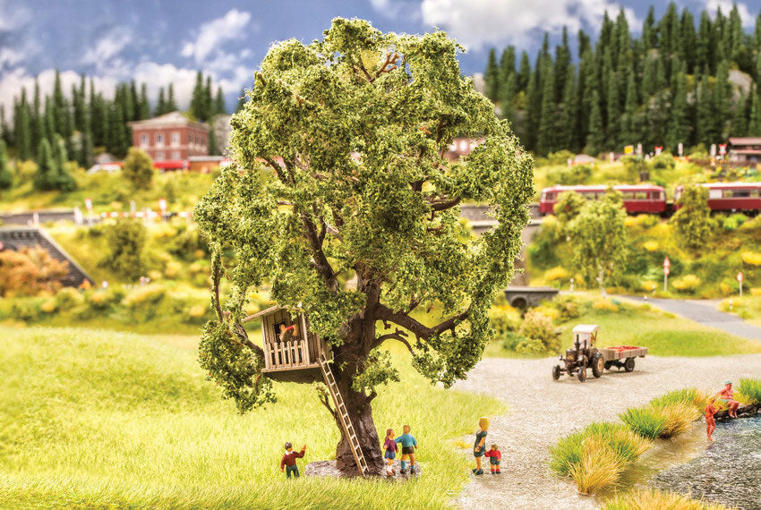 Tree w/Treehouse - Kit -- 5-7/8"  15cm Tall-2