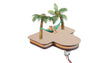 Hammock and Palm Trees Swing - Motorized Micro-Motion Kit -- With Motor - 8 x 8 x 8.5cm, Installation Depth 3.5cm-1