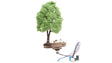 Tree with Motorized Hammock - Micro-Motion -- 6-5/16"  16cm Tall-1