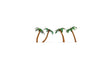 Palm Trees -- 1-3/4"  4.5cm Tall pkg(4)