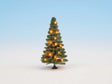 Fir Tree with Working LED Christmas Lights -- 3-1/8"  8cm Tall