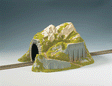 Tunnels -- Single Track, Straight 34 x 25 x 19cm