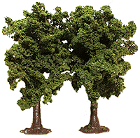 Autumn Trees -- 3-1/8 - 3-15/16"  8 - 10cm pkg(7)-1