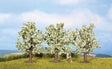 Trees -- Fruit w/White Blossom 4.5cm, 1.7"