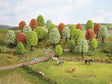 Spring Deciduous Trees -- 2 - 3-9/16"  5-9cm Tall pkg(10)