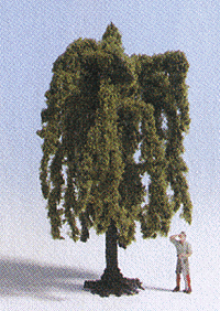 Deciduous Trees -- Weeping Willow 3-13/64"  8cm