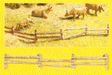 Uneven Field Fence - Kit -- 12 Pieces, Total Length: 26"  66cm