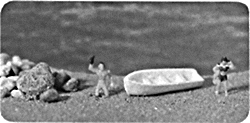 Rowboat w/2 people