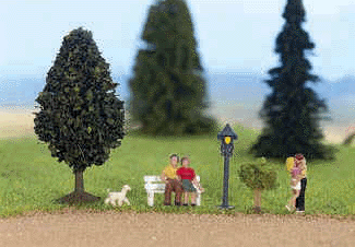 Miniature Scene -- Rendezvous In The Park
