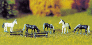 Animals -- Horses & Fence