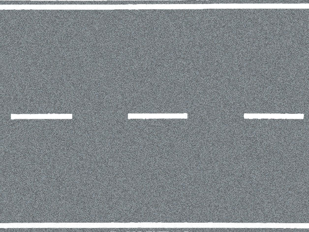 Flexible Pavement -- Highway (gray) 40 x 1-19/32"  100 x 4cm