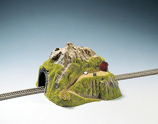 Single-Track Tunnel - Straight with Park