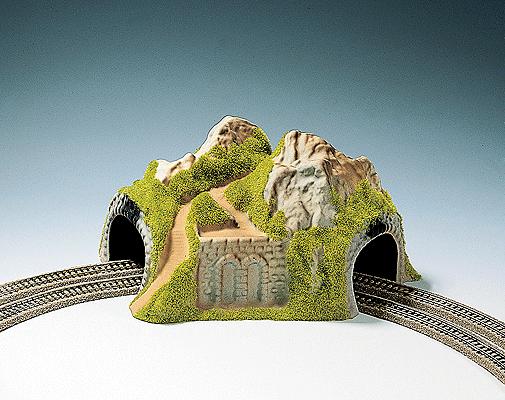 Curved Double Track Tunnel