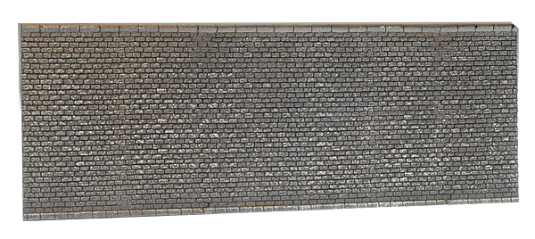 Wall - Gray Brick -- 19.8 x 7.4cm - 7. x 2.9"