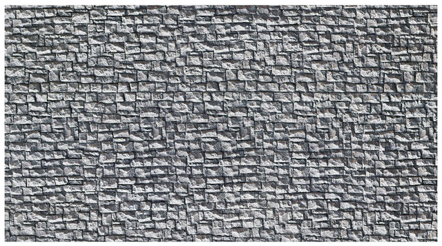 Stone Wall -- Broken Stone (gray) 16 x 9cm