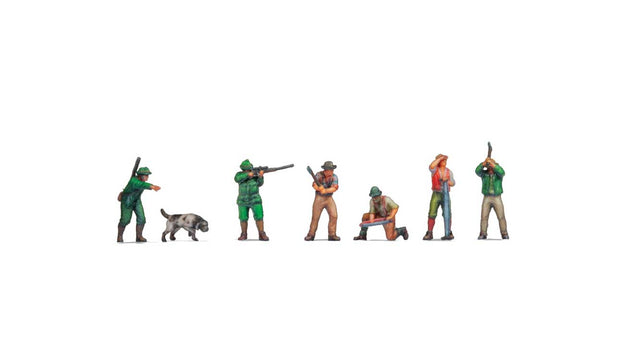 Hunters and Lumberjacks - Color 3D Print -- pkg(6)