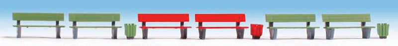 Benches & Wastepaper Baskets