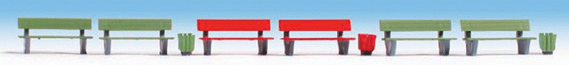 Benches & Wastepaper Baskets