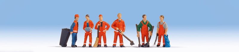 City Cleaning Crew -- pkg(6)