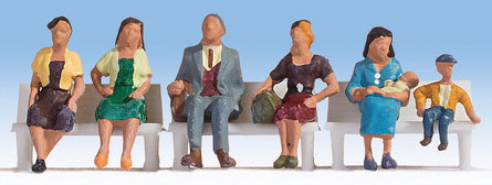 Seated People -- Set #3 pkg(6)