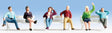 Seated People -- Set #4 pkg(6)