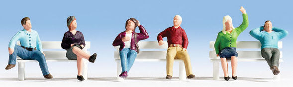 Seated People -- Set #4 pkg(6)